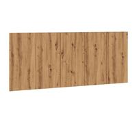 vidaXL Tête de lit chêne artisanal 200x1,5x80 cm bois d'ingénierie 856829