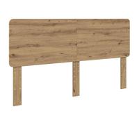 vidaXL Tête de lit Chêne artisanal 200 cm – Bois d'ingénierie, têtière moderne