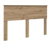 vidaXL Tête de lit Chêne Artisanal Bois d'ingénierie, Tête de lit Moderne, déco Chic pour la Chambre, Design Robuste, Montage Facile, Forme rectangulaire, Meuble en Bois