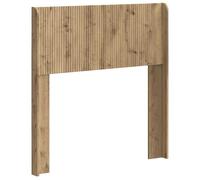 vidaXL Tête de lit Chêne Artisanal PB, Chambre, Tête de lit Moderne en Bois aggloméré, Style à Lattes, Décor Tendance, Élément Pratique pour Un Espace Contemporain