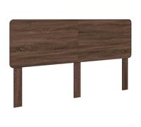 vidaXL Tête de lit Chêne Brun Bois d'ingénierie, Chambre élégante, tête de lit Moderne, Forme rectangulaire, Bois Dur résistant, Meuble Minimaliste, Accessoire Pratique