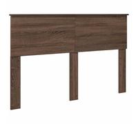 vidaXL Tête de lit Chêne Brun Bois d'ingénierie, Déco de Chambre Moderne, tête de lit rectangulaire, mobilier Durable, Style épuré, Vie Urbaine, Design Chic