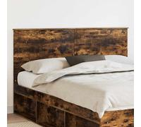vidaXL Tête de lit Chêne fumé 160 cm – Bois d'ingénierie, design contemporain, ergonomique