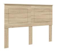 vidaXL Tête de lit Chêne Sonoma 140 cm – Bois d'ingénierie, moderne, rectangulaire