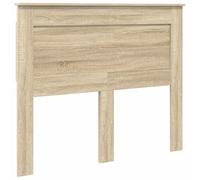 vidaXL Tête de lit Chêne Sonoma 120 cm Bois d'ingénierie, Headboard rectangulaire Tendance, Bois Composite Robuste, Lignes épurées, décor Fonctionnel pour Chambres