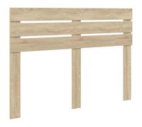 vidaXL Tête de lit Chêne Sonoma 140 cm Bois d'ingénierie, Tête de lit Moderne, Design rectangulaire, Cadre en Bois Durable, Un Must pour embelir Votre Chambre