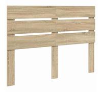 vidaXL Tête de lit Chêne Sonoma 150 cm Bois d'ingénierie, Style de chambre moderne, design de tête de lit rectangulaire, accessoires de lit durables, linge de lit contemporain pour votre espace de som