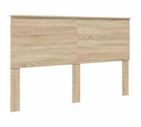 vidaXL Tête de lit Chêne Sonoma 160 cm Bois d'ingénierie, Accents de Chambre stylés, Design Contemporain, tête de lit Ergonomique, Un Vrai sanctuaire pour Dormir