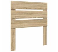 vidaXL Tête de lit Chêne Sonoma 75 cm Bois d'ingénierie, Style de chambre moderne, design de tête de lit rectangulaire, accessoires de lit durables, linge de lit contemporain pour votre espace de somm