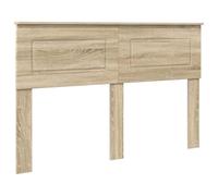 vidaXL Tête de lit Chêne Sonoma 160 cm Bois d'ingénierie, Décor de Chambre Moderne, Superbe tête de lit, Bois léger, Style Minimaliste, améliorateur d’Espace Urbain