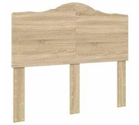 vidaXL Tête de lit Chêne Sonoma Bois d'ingénierie, Tête de lit Moderne, Design rectangulaire, Meuble épuré, déco Durable pour Chambre, Finition Bois