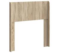 vidaXL Tête de lit Chêne Sonoma PB, Chambre, Tête de lit Moderne en Bois aggloméré, Style à Lattes, Décor Tendance, Élément Pratique pour Un Espace Contemporain