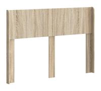vidaXL Tête de lit Chêne Sonoma PB, Chambre, Tête de lit Moderne en Bois aggloméré, Style à Lattes, Décor Tendance, Élément Pratique pour Un Espace Contemporain