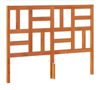 vidaXL Tête de lit Cire Marron 150 cm Bois Massif de pin