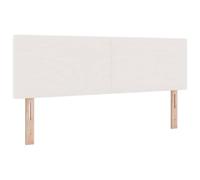 vidaXL Tête de lit Design Simple Crème 140 cm en tissu Corduroy