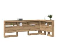 Vidaxl Tête De Lit De Rangement Chêne Artisanal 80 Cm Bois