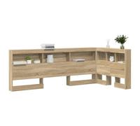 Vidaxl Tête De Lit De Rangement Chêne Sonoma 90 Cm Bois D'ingénierie
