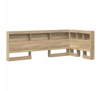 Vidaxl Tête De Lit De Rangement Chêne Sonoma 90 Cm Bois D'ingénierie