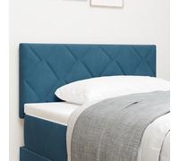 Vidaxl Tête De Lit Design Blocs De Diamant Bleue Foncée 90 Cm Velours, Vidaxl Tête De Lit Design Blocs De Diamant Bleue Foncée 90 Cm Velours