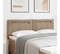 Vidaxl Tête De Lit Design Simple Cappuccino 140 Cm En Simili Cuir