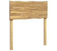 vidaXL Tête de lit en Bois Brut Rostock Blanc 75 cm