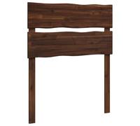vidaXL Tête de lit en Bois Brut Rostock Marron foncé 75 cm
