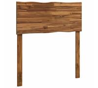 vidaXL Tête de lit en Bois Brut Rostock Naturel 75 cm