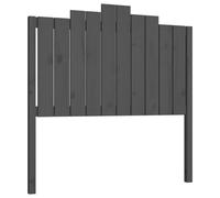 vidaXL Tête de lit Gris 106x4x110 cm Bois massif de pin