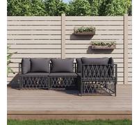 Vidaxl Tête De Lit Gris 125,5x4x100 Cm Bois Massif De Pin Multicolore