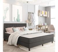 Hoofdbord 126x4x100 cm massief grenenhout grijs814186