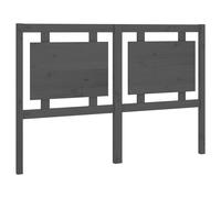Vidaxl Tête De Lit Gris 145,5x4x100 Cm Bois Massif De Pin Multicolore