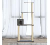 Vidaxl Tête De Lit Gris 95x4x100 Cm Bois Massif De Pin Marron