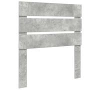 vidaXL Tête de lit Gris béton 100 cm Bois d'ingénierie, Style de chambre moderne, design de tête de lit rectangulaire, accessoires de lit durables, linge de lit contemporain pour votre espace de somme