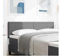 vidaXL Tête de lit Gris clair 160 cm Tissu en velours côtelé, Chambre élégante, tête de lit rectangulaire capitonnée, 42007057