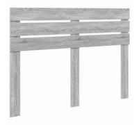 vidaXL Tête de lit Gris Sonoma 140 cm Bois d'ingénierie, Tête de lit Moderne, Design rectangulaire, Cadre en Bois Durable, Un Must pour embelir Votre Chambre