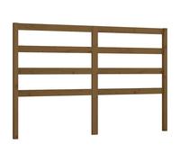 Tête de Lit 141x4x100 cm Bois Massif de Pin Meuble Chambre à Coucher vidaXL