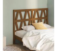 Vidaxl Tête De Lit Marron Miel 95x4x100 Cm Bois Massif De Pin Marron