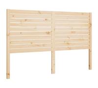 vidaXL Tête de lit double 141x4x100 cm en pin massif