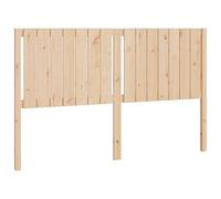 vidaXL Tête de Lit Meuble de Chambre à Coucher Accessoire de Lit Double Tête de Cadre de Lit Intérieur 165,5x4x100 cm Bois Massif de Pin