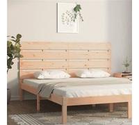 vidaXL Tête de lit 200x3x80 cm pin massif