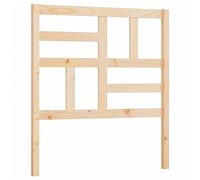 vidaXL Tête de Lit Meuble de Chambre à Coucher Tête de Cadre de Lit Simple Accessoire de Lit Intérieur 96x4x104 cm Bois Massif de Pin