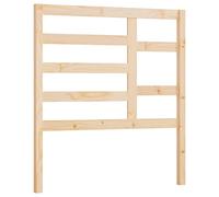 vidaXL Tête de Lit Meuble de Chambre à Coucher Tête de Cadre de Lit Simple Accessoire de Lit Intérieur 96x4x104 cm Bois Massif de Pin