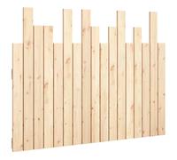 Vidaxl Tête De Lit Murale 108x3x80 Cm Bois Massif De Pin Marron