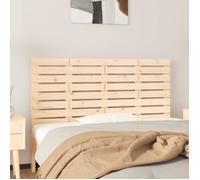 Vidaxl Tête De Lit Murale 141x3x63 Cm Bois Massif De Pin Marron