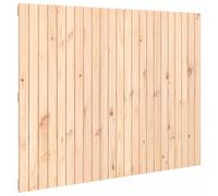 Wandhoofdbord 146,5x3x110 cm massief grenenhout824943