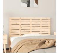 vidaXL Tête de lit murale 156x3x63 cm Bois massif de pin 824738