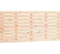 vidaXL Tête de lit murale 156x3x63 cm pin massif