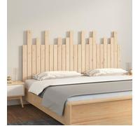 vidaXL Tête de lit murale en pin massif 159,5 x 3 x 80 cm