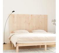 Hoofdbord wandmontage 204x3x110 cm massief grenenhout824928
