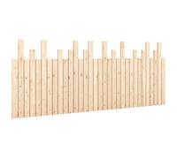 Vidaxl Tête De Lit Murale 204x3x80 Cm Bois Massif De Pin Marron